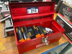 Lot of Tool Box w/ Asst. Bearings