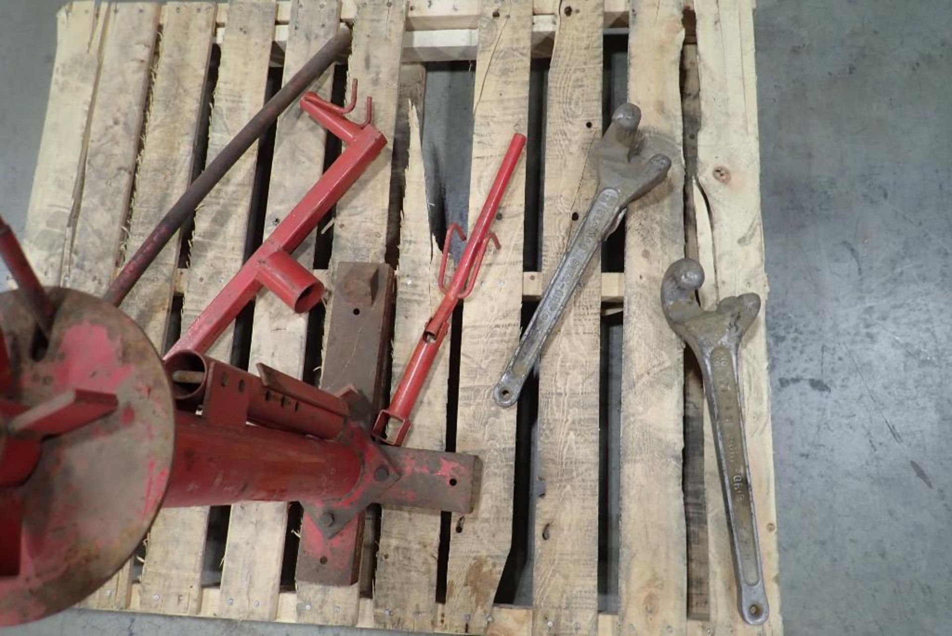 Lot of Manual Tire Changer w/ Wheel Wrenches - Image 2 of 3