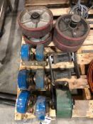 Lot of Asst. Casters and Wheels