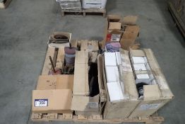 Pallet of Asst. Sanding Discs, 5" Steel Grinding Wheels, Scrubber Pads, etc.