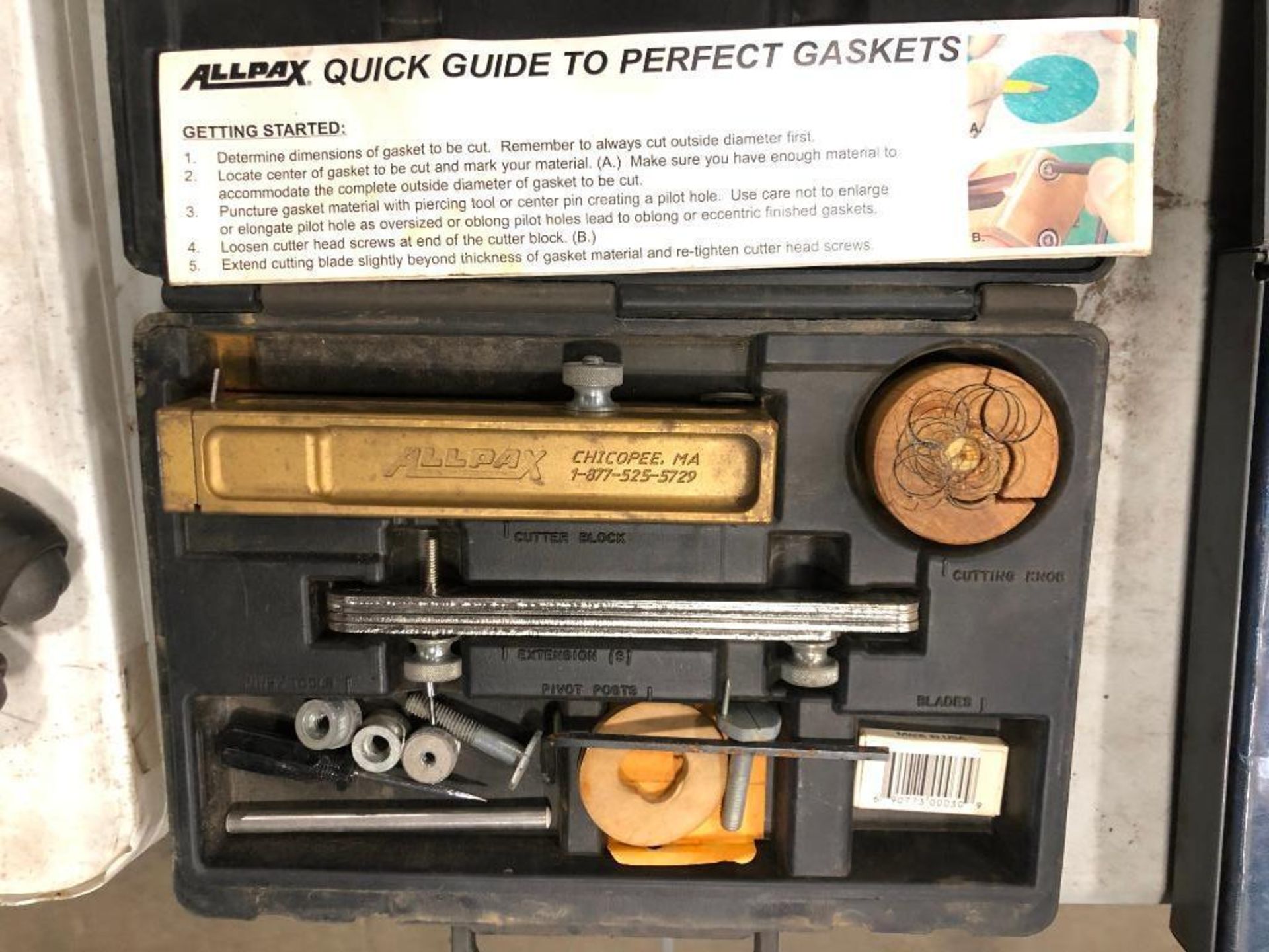 Allpax Gasket Cutter Kit - Image 2 of 2