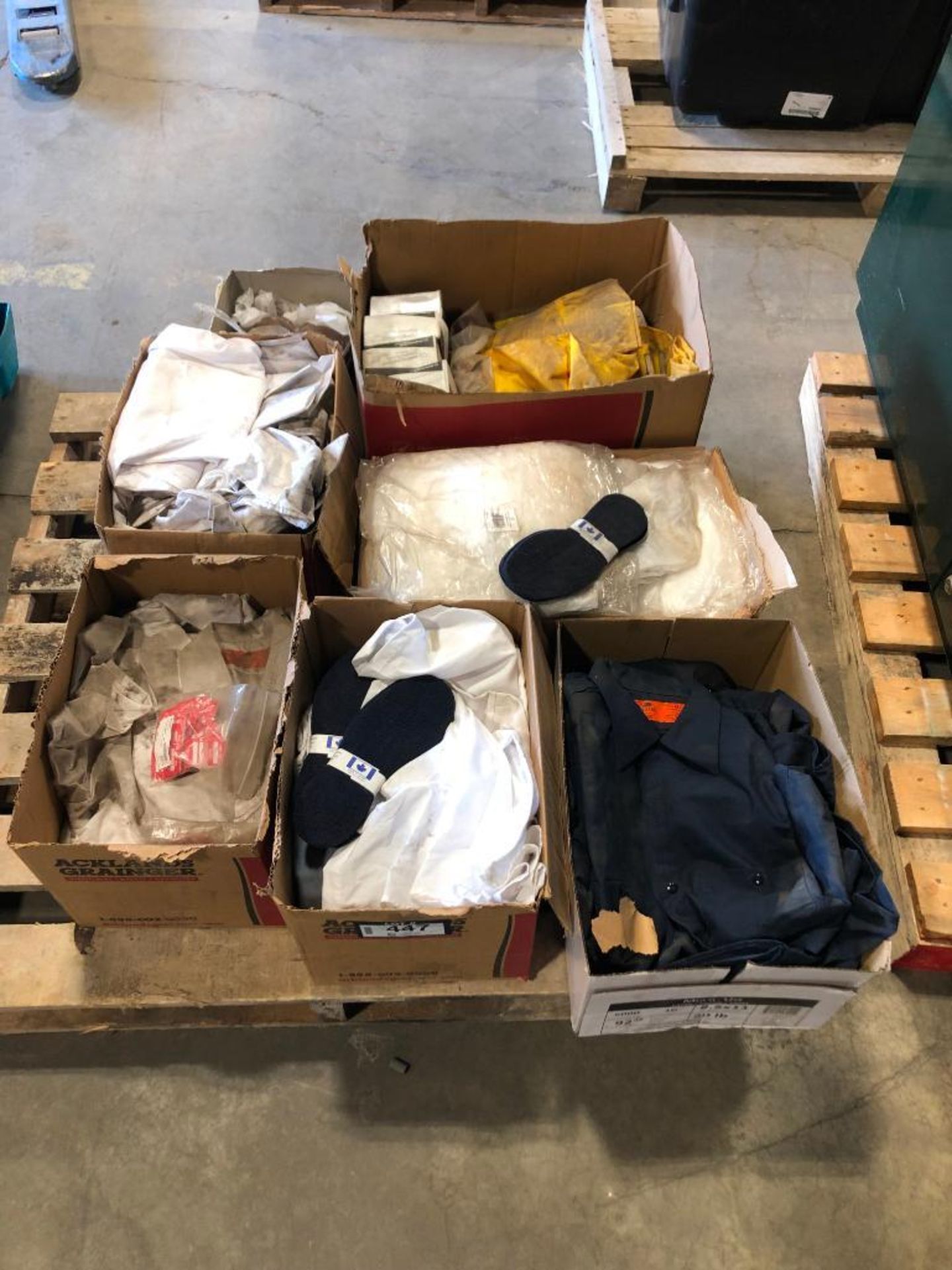 Pallet of Asst. Shirts, Goggles, etc. - Image 2 of 2