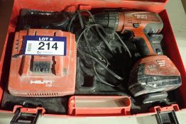 Hilti SF 181-A Cordless Drill w/ Battery and Charger