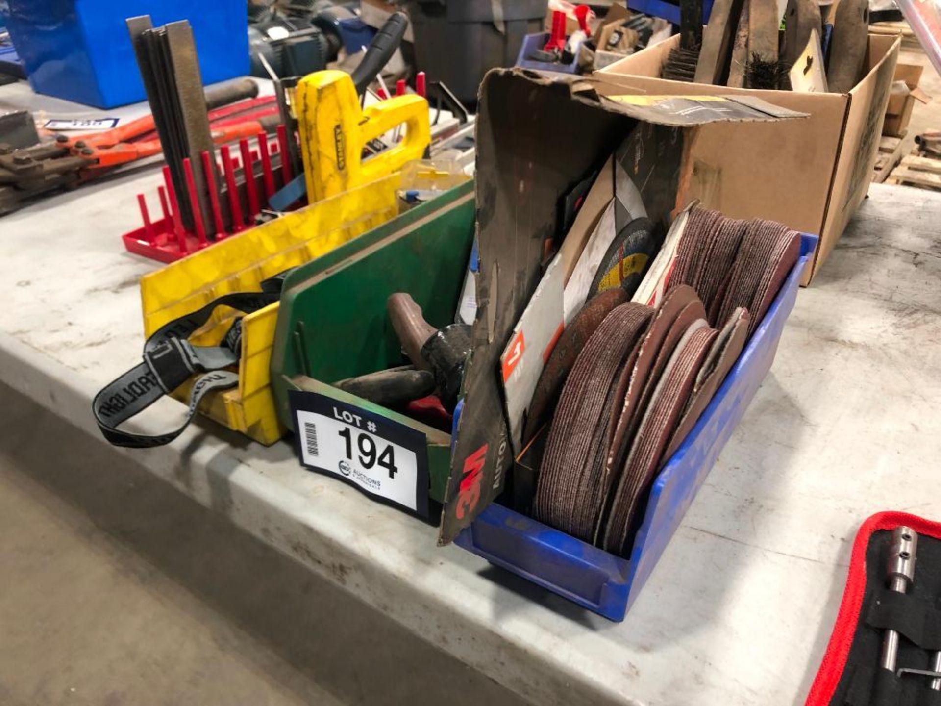 Lot of Asst. Sandpaper, T-Handle Hex Keys, Exacto Knife Blades, etc. - Image 2 of 4