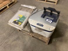 Lot of Print/Copy/Scan/Fax Machine and Asst. Binding Cases, etc.