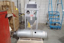 Trinco 24/BR2 Dry Blaster Cabinet w/ BP2 Dust Collector