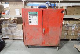 Mobile Metal 48"x20" Shop Cabinet w/ 1/3HP Motor