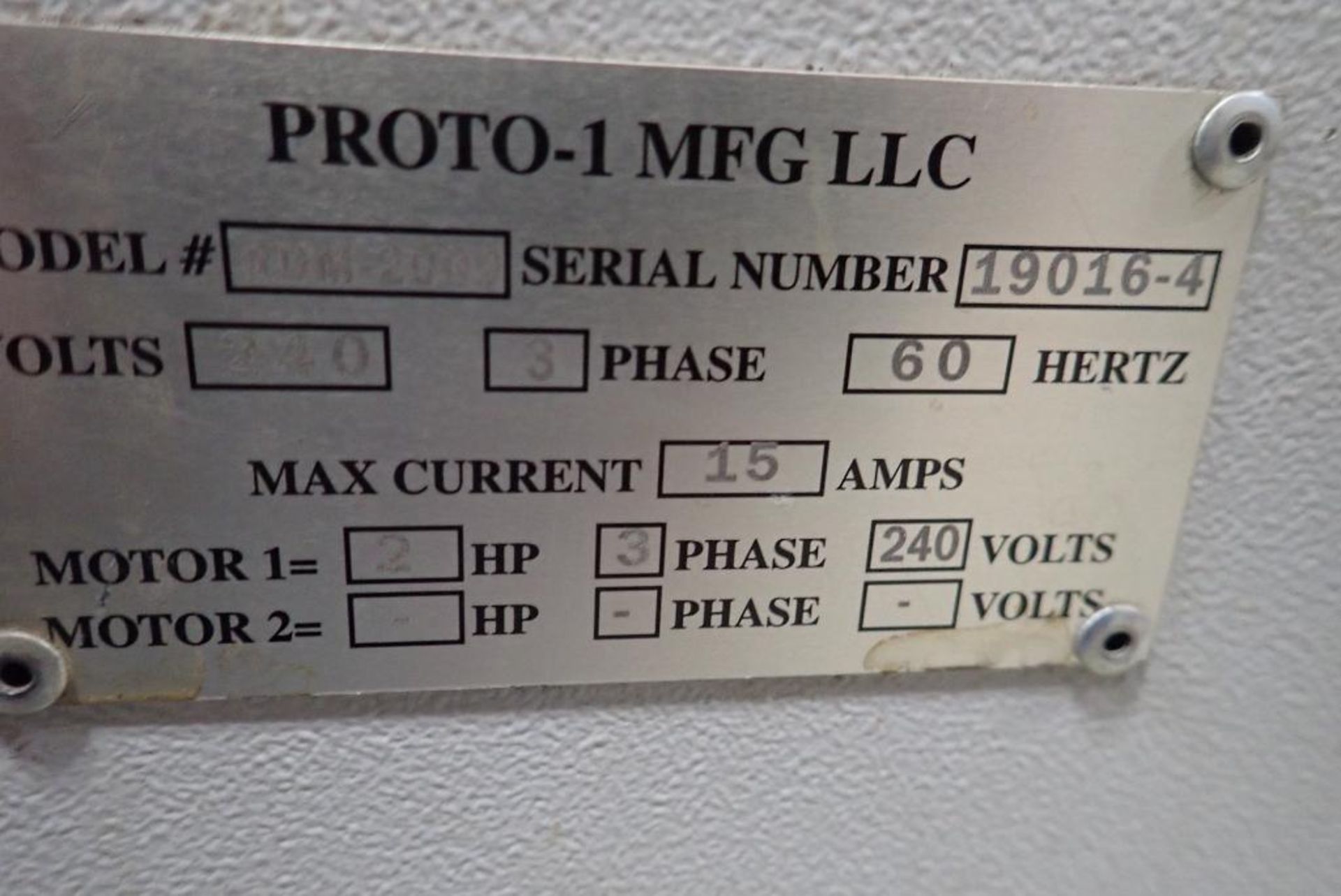 Proto-1 RDM-2009 Deburring Machine w/ Asst. Heads - Image 5 of 5