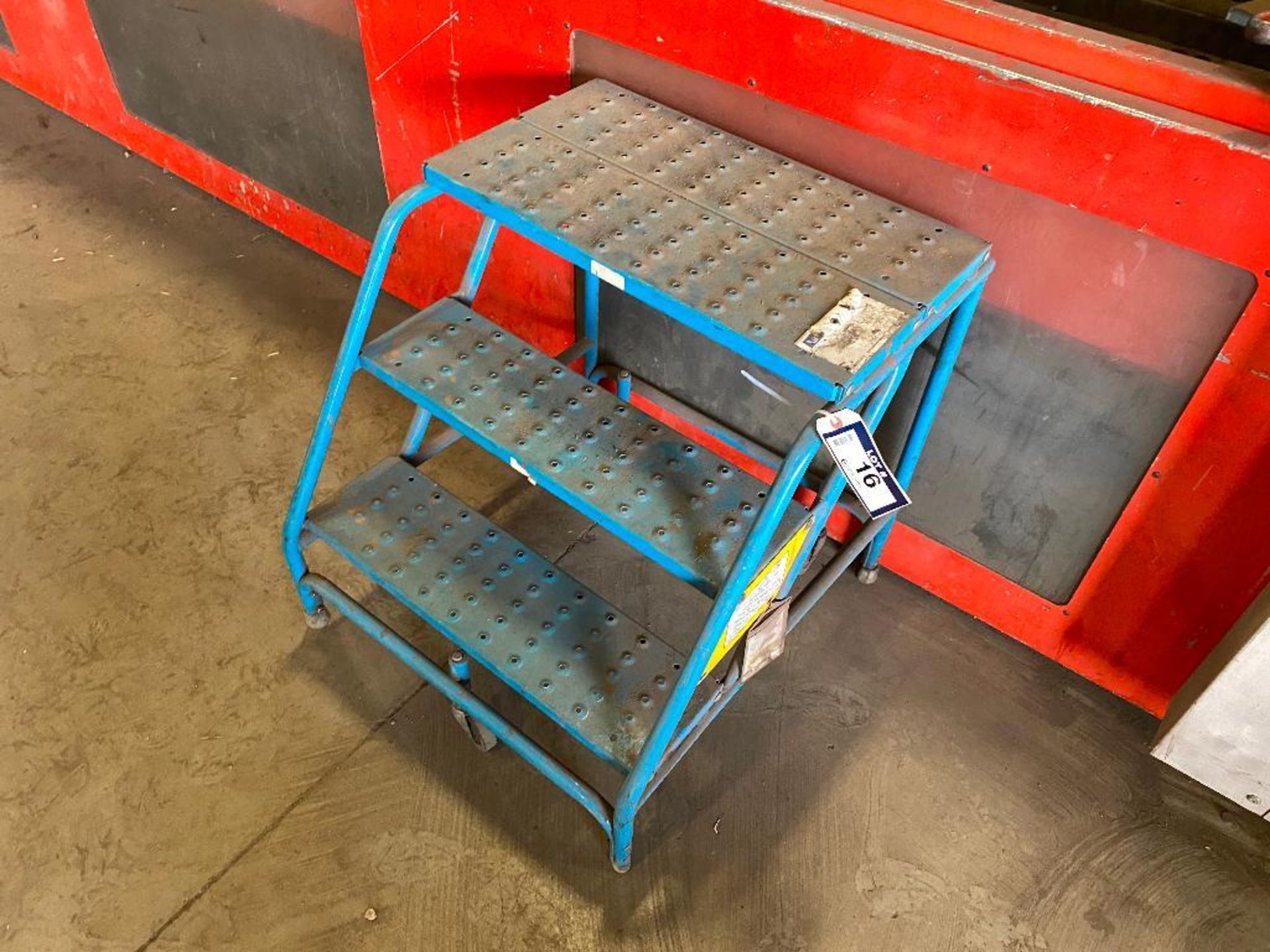 Warehouse Mobile Step Stool - Image 2 of 2