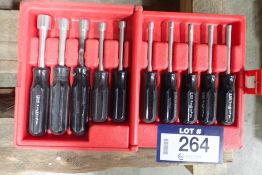 10pc Metric Nut Driver Set