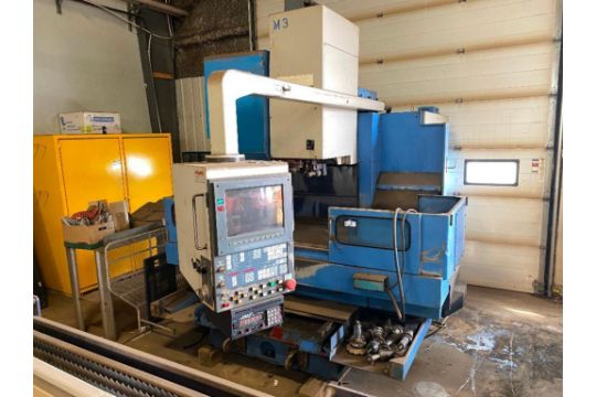 1989 Yamazaki Mazak Corp. MT-V-550A CNC Vertical Mill, 480V, 60Hz, 3PH - Image 3 of 15