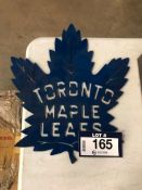 Laser Cut Metal Toronto Maple Leaf Logo