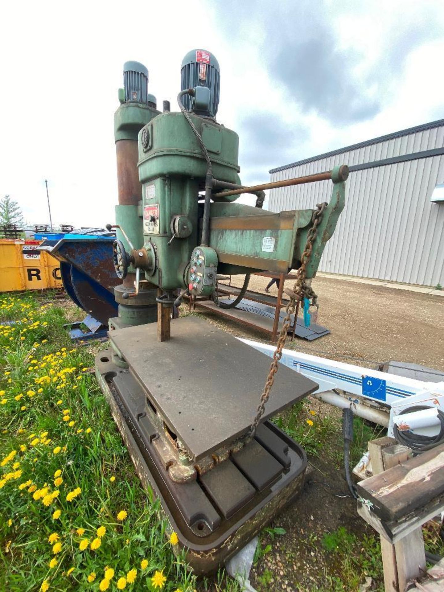 1979 H. Cegielski-Poznan Geared Radial Drill WR50 1.6, 550V - Image 5 of 6