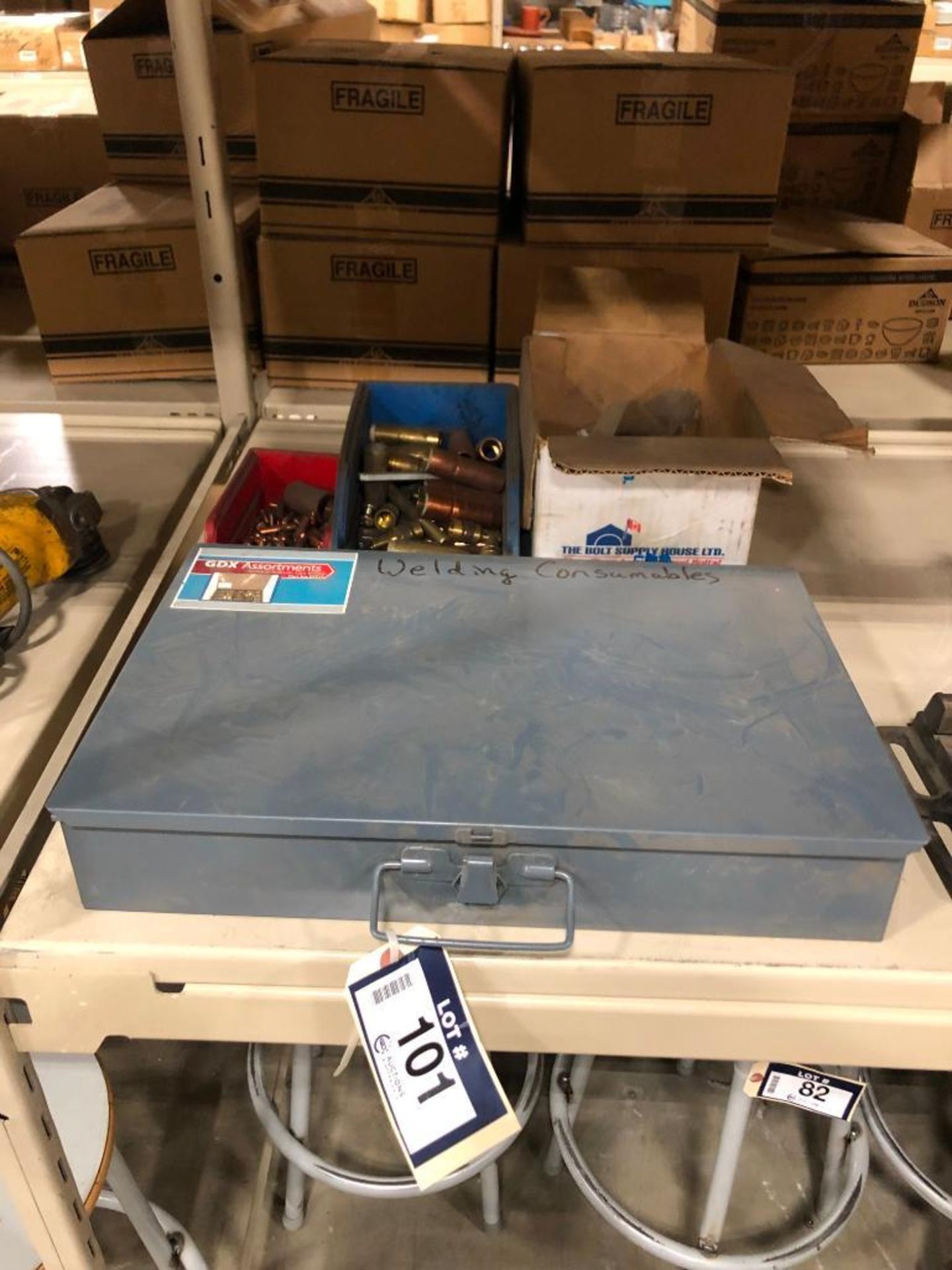 Lot of Asst. Welding Consumables