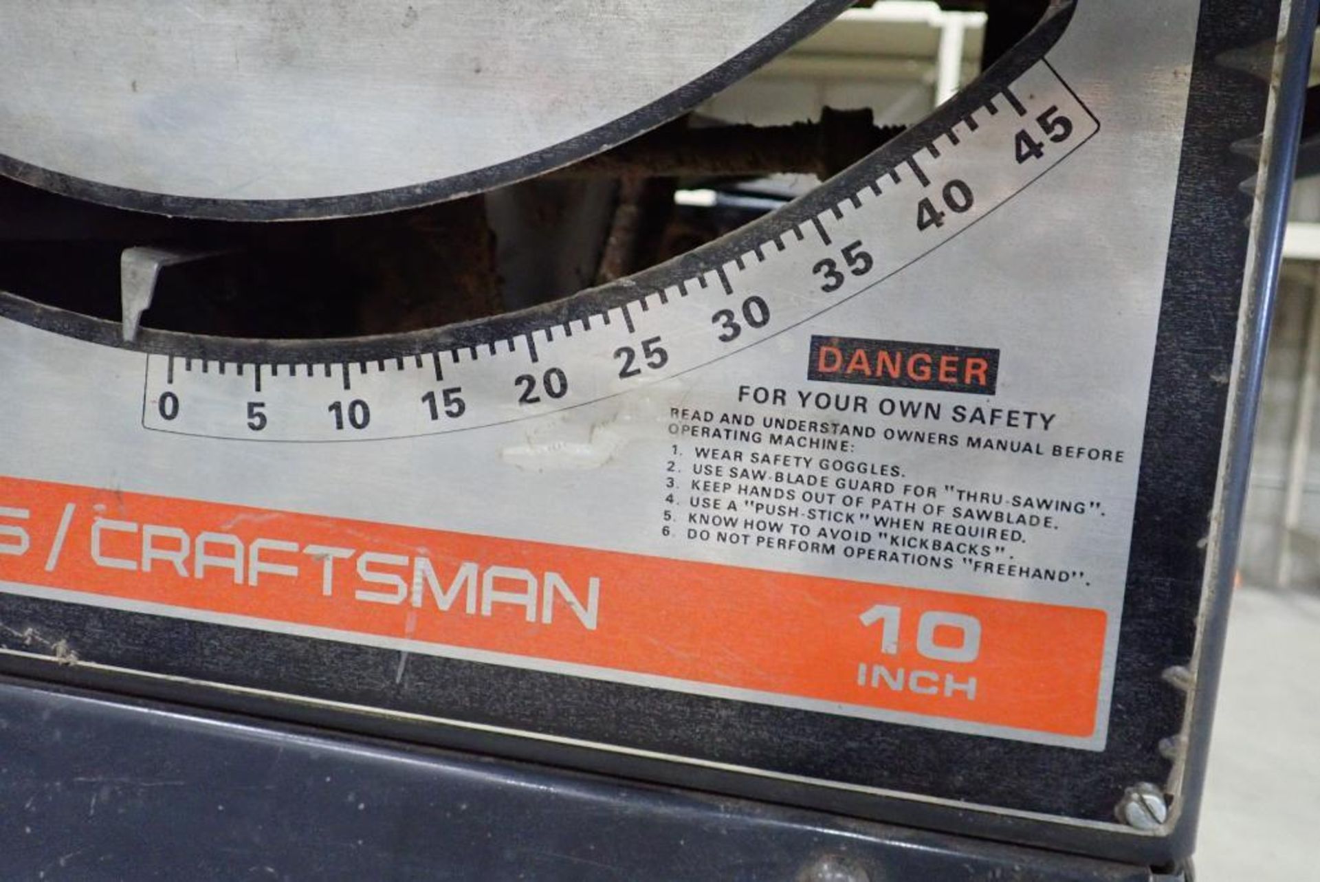 Craftsman 113.12171C 10" Table Saw - Image 2 of 4