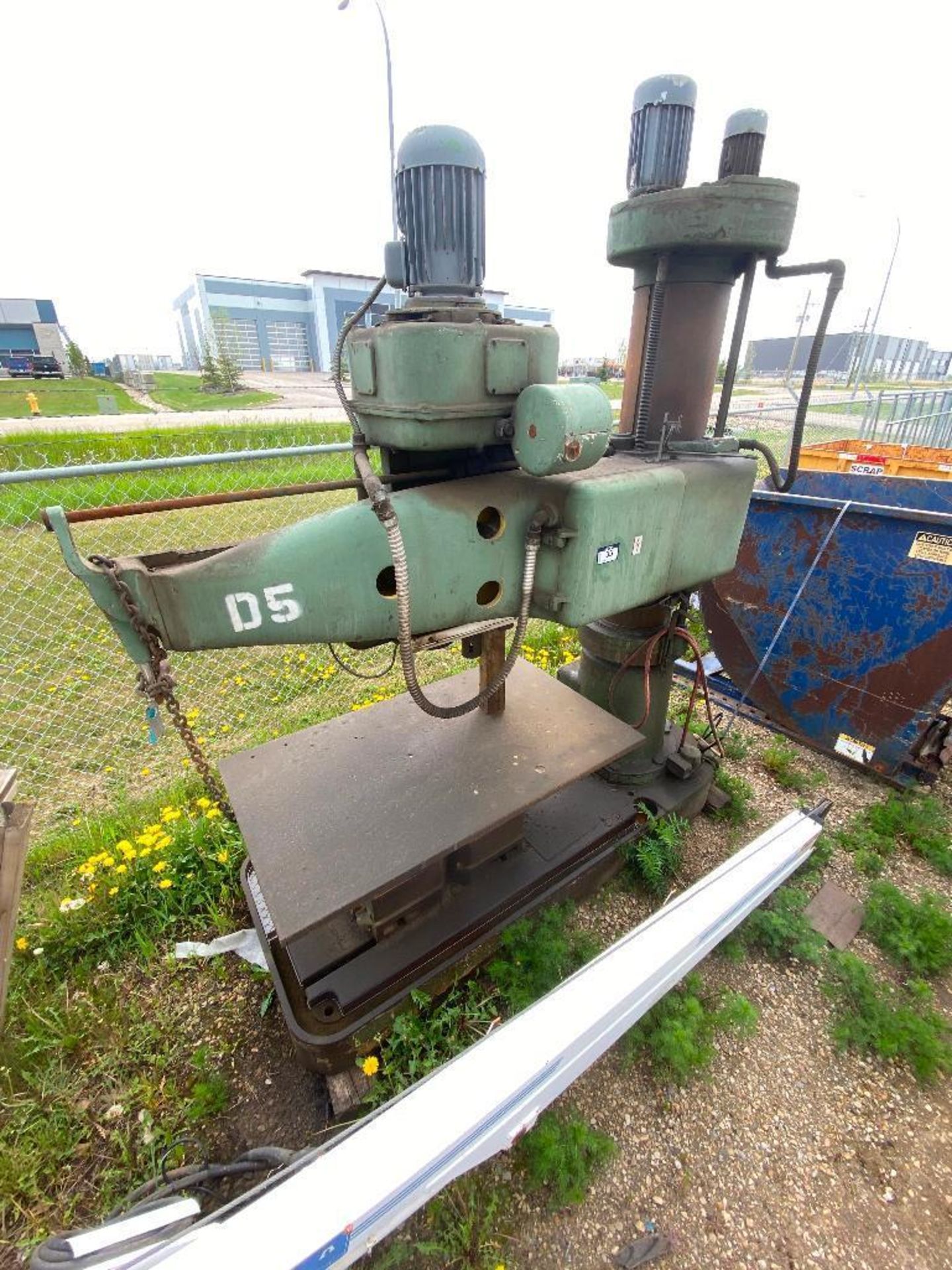 1979 H. Cegielski-Poznan Geared Radial Drill WR50 1.6, 550V