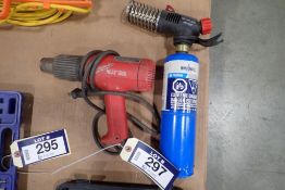 Lot of Milwaukee Electric Heat Gun and HG-400 Propane Hotair Gun