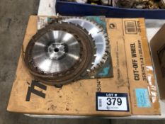 Lot of Asst. Cut-Off Discs and Saw Blades