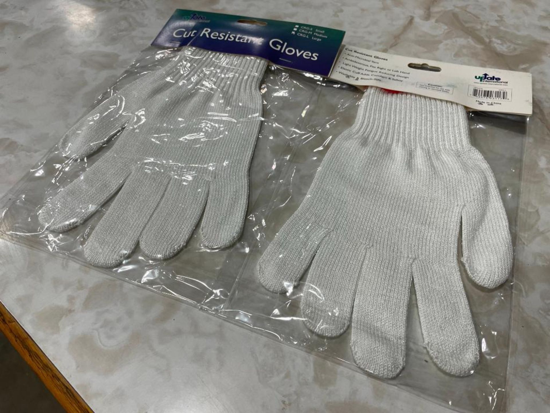 LOT OF (2) UPDATE CUT RESISTANT GLOVES - LARGE - Image 4 of 4