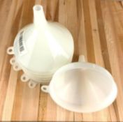 JOHNSON ROSE, FUNNEL, FPW-5, LOT OF 6 - NEW
