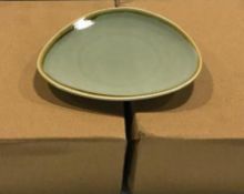 2 CASES OF TERRASTONE 6 1/2" SAGE GREEN PLATE - 36/CASE, ARCOROC - NEW