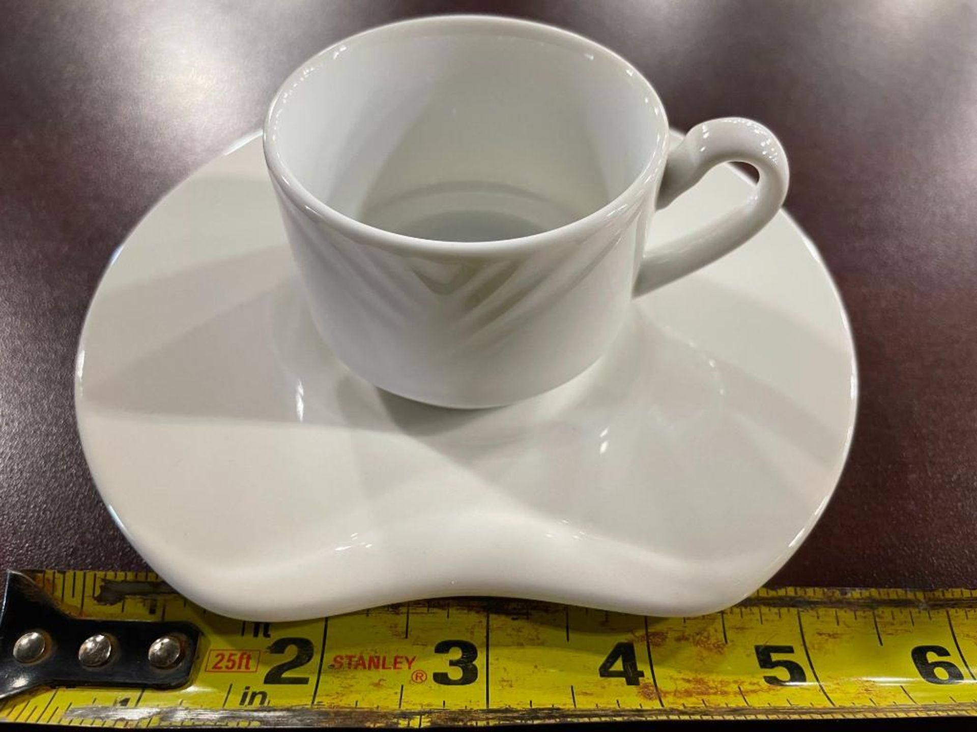 ESPRESSO CUP WITH SAUCER SET - NEW - SET OF 72