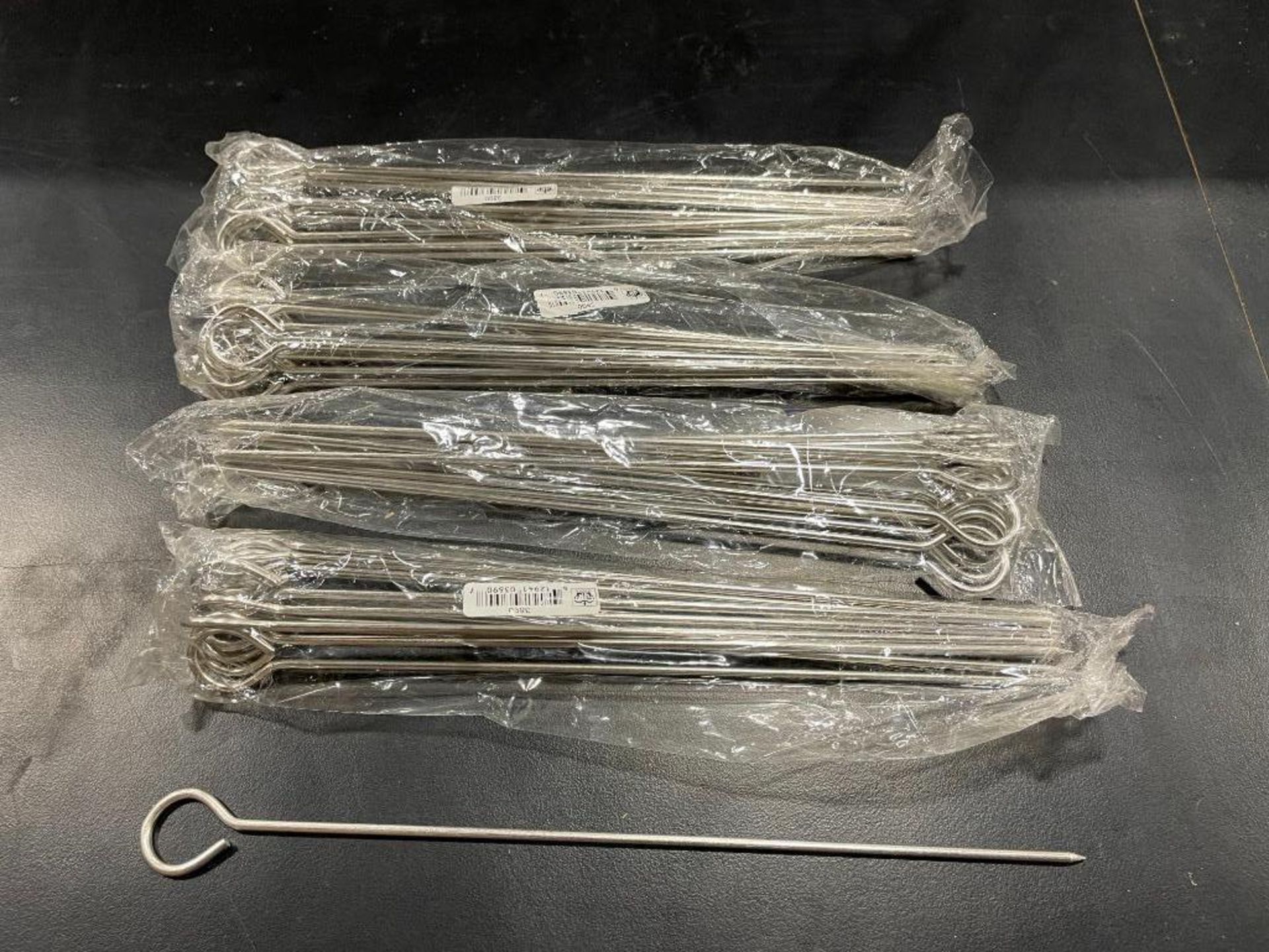 LOT OF APPROX. (48) 10" STAINLESS STEEL SKEWERS - JOHNSON ROSE 3890 - NEW - Image 2 of 2