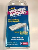 HARD WOBBLE WEDGES INSTALLATION SHIMS (72 PIECE), JOHNSON ROSE 9975 - NEW