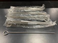 LOT OF APPROX. (48) 10" STAINLESS STEEL SKEWERS - JOHNSON ROSE 3890 - NEW