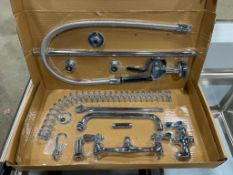 PRE-RINSE ASSEMBLY WITH CENTER FAUCET - OMCAN 22124