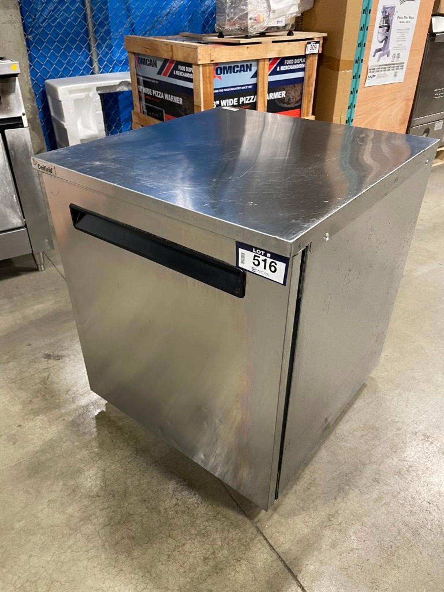 DELFIELD 27" SINGLE DOOR UNDERCOUNTER COOLER - MODEL 406-STAR2 - Image 10 of 14