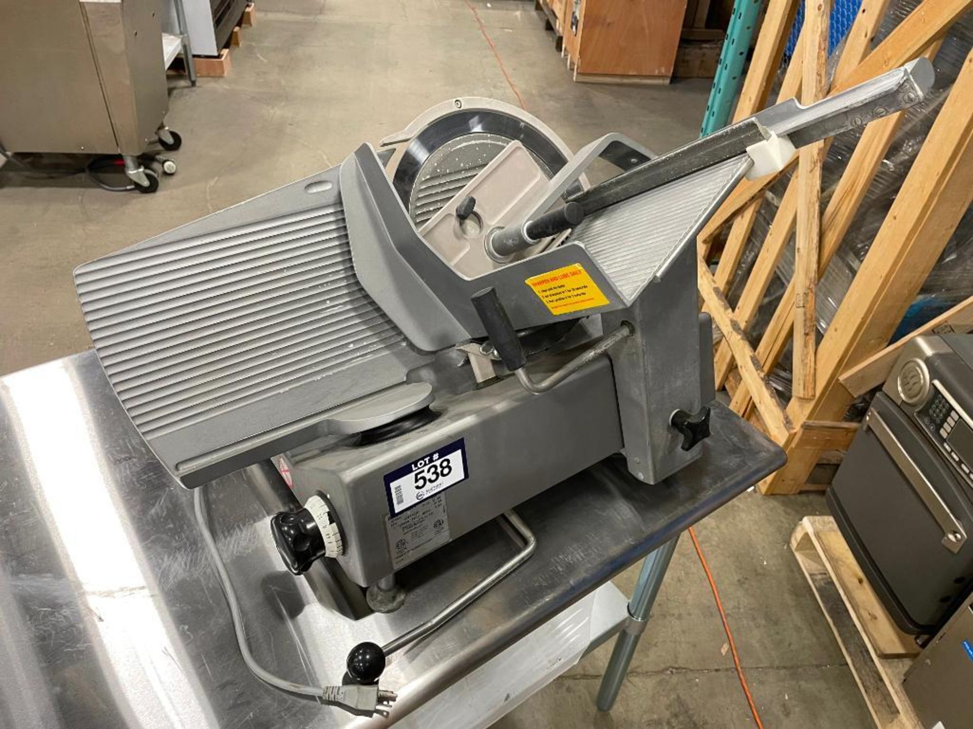 BIZERBA GSP H 13" MANUAL GRAVITY SLICER - Image 3 of 16