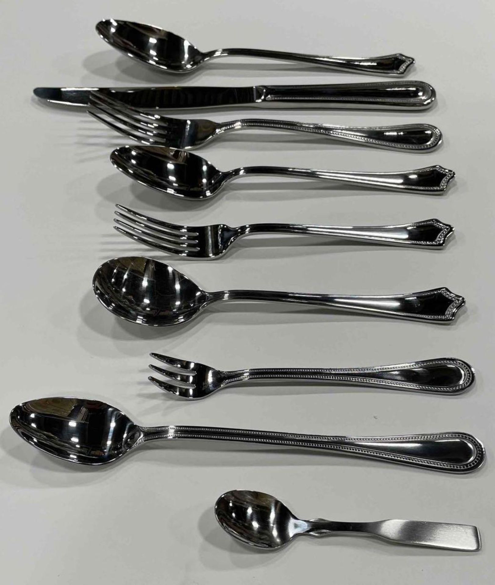 NEW 456 PIECE SILVERWARE SET INCLUDING: - Image 4 of 8