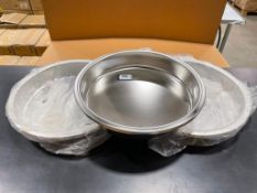 (3) 15" DEEP DISH PIZZA PANS - 2.5" DEEP - NEW