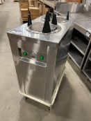 AMF LOWERATOR HEATED PLATE DISPENSER