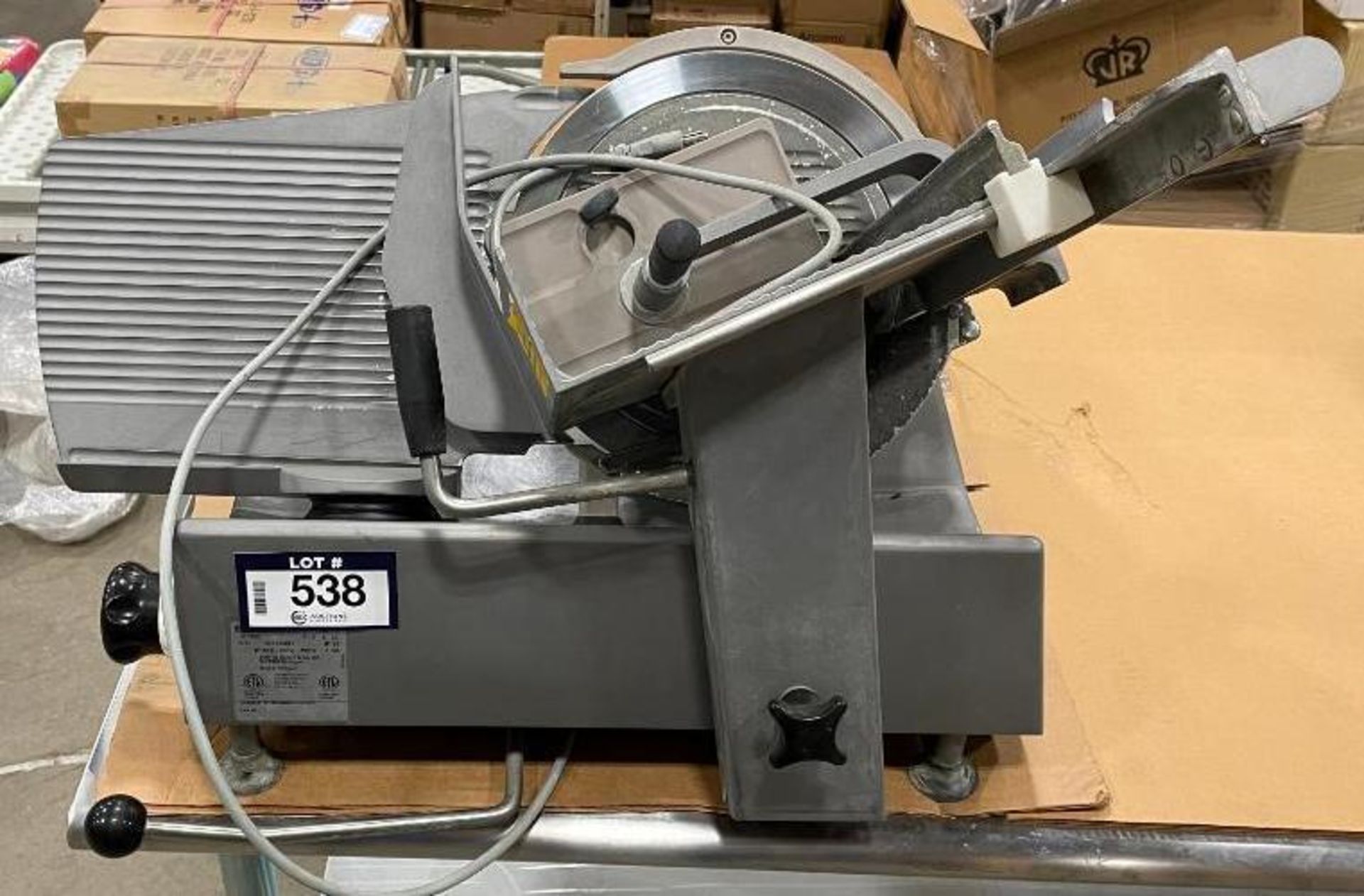 BIZERBA GSP H 13" MANUAL GRAVITY SLICER - Image 2 of 16