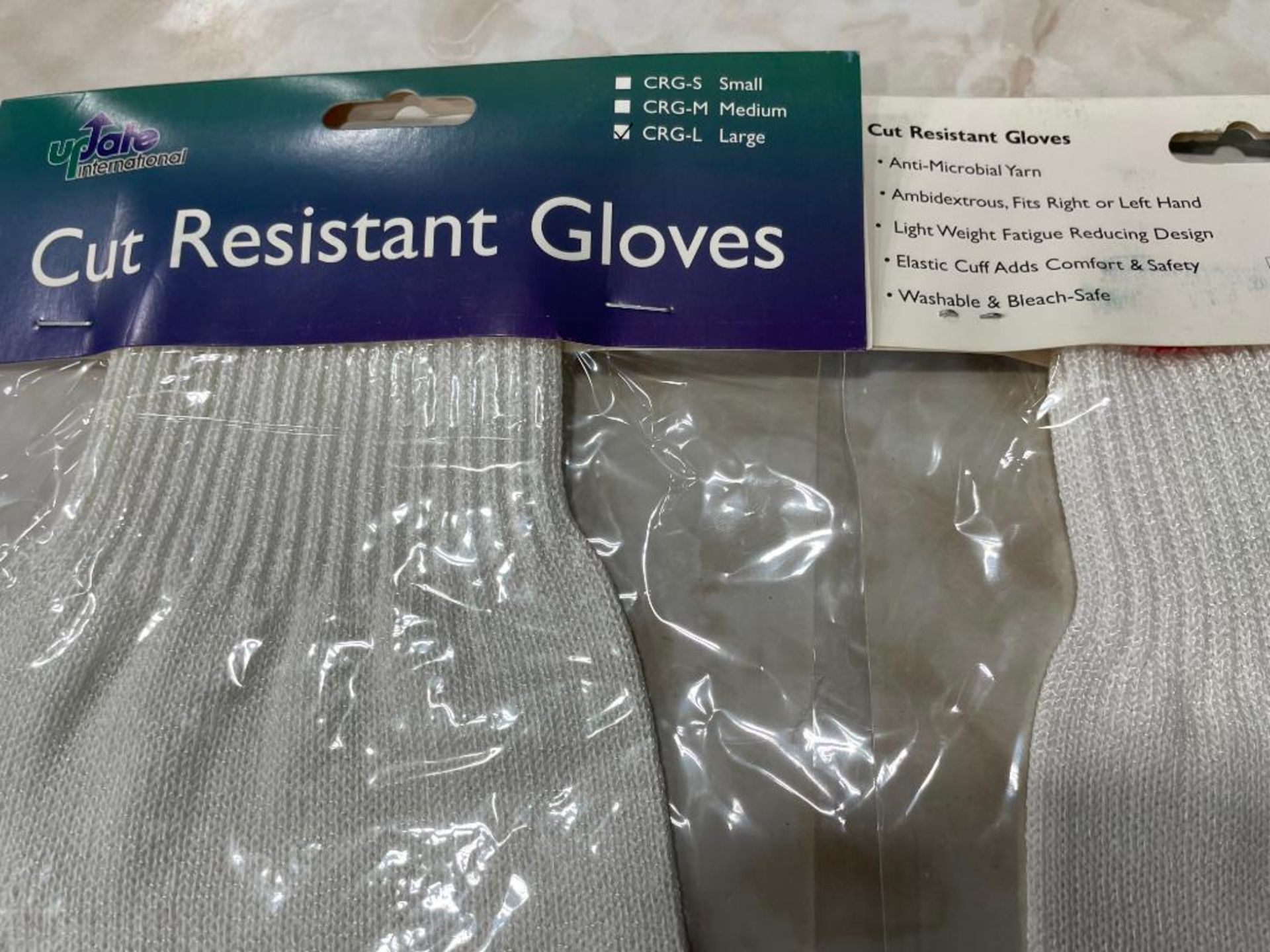LOT OF (2) UPDATE CUT RESISTANT GLOVES - LARGE - Image 3 of 4