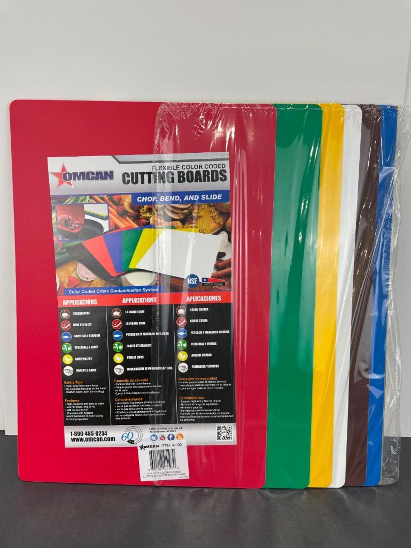12" X 18" COLOUR-CODED FLEXIBLE CUTTING BOARDS - Image 4 of 5