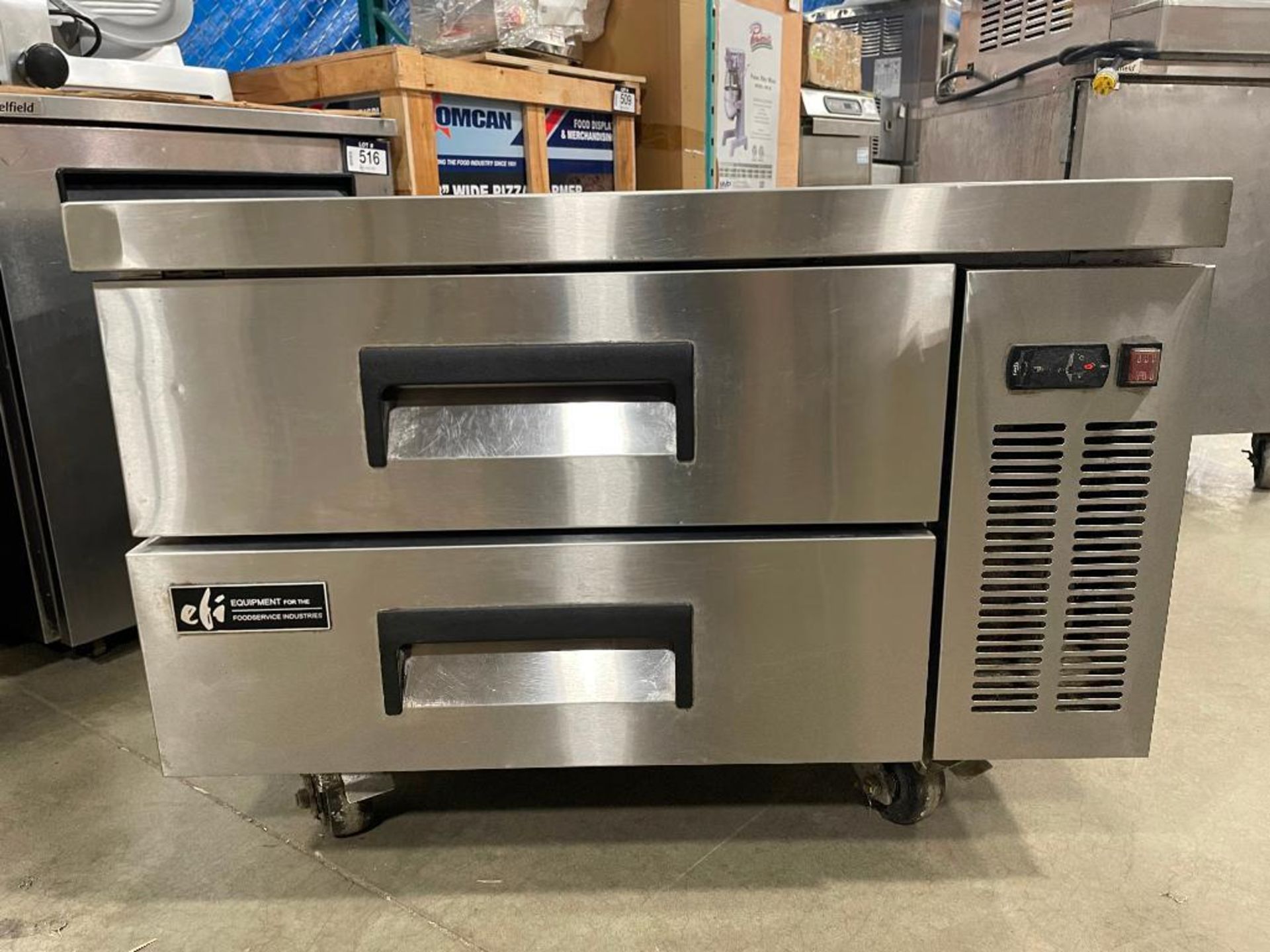 EFI CCB-36 - 36.4" TWO DRAWER REFRIGERATED CHEF BASE - Image 2 of 11