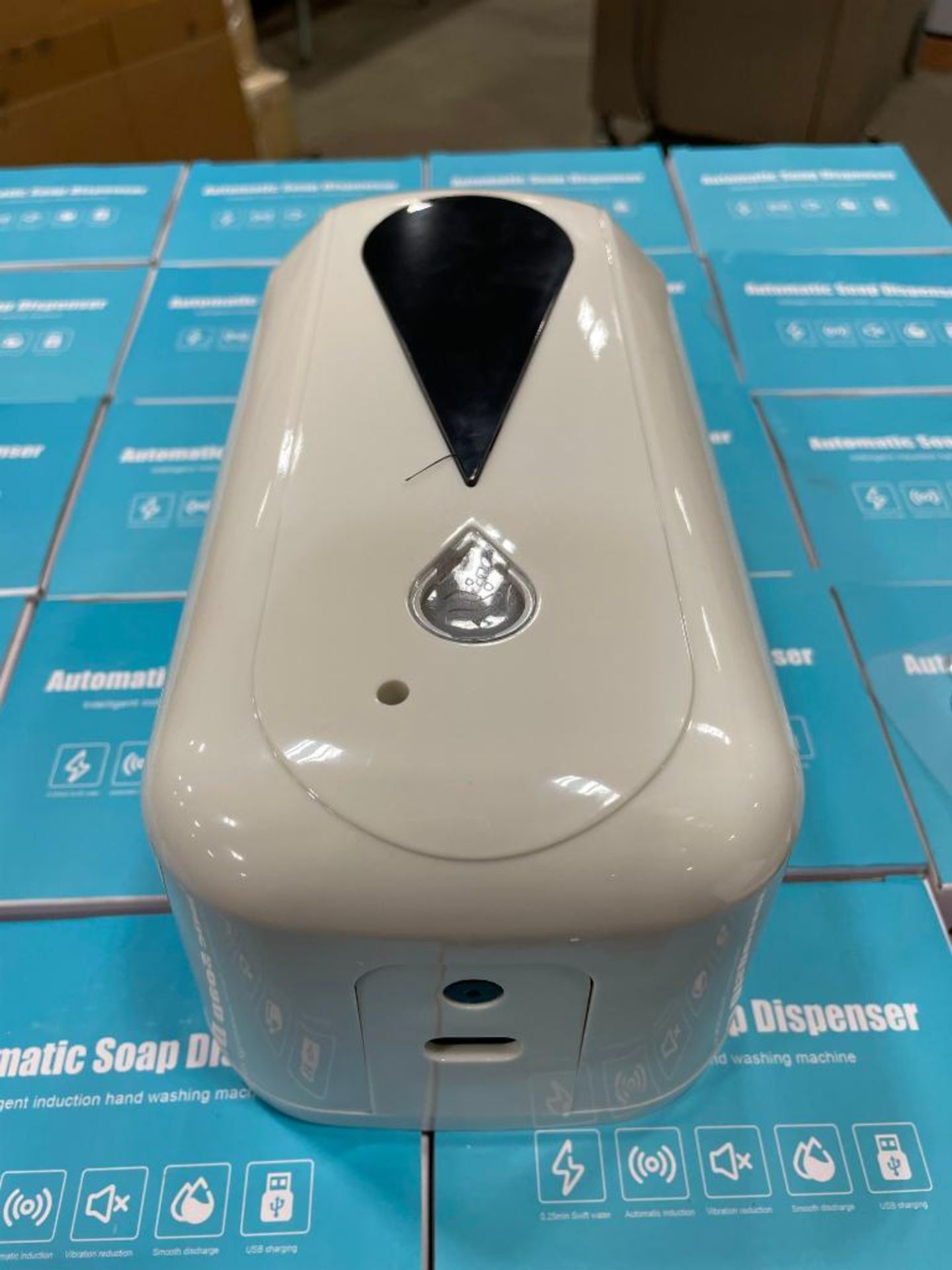 CASE OF 20 WHITE AUTOMATIC SPRAY SOAP DISPENSER - Image 2 of 5