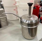 STAINLESS STEEL SYRUP DISPENSER PUMP