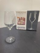 270ML/9OZ MINERAL WINE GLASSES, ARCOROC H2010 - BOX OF 6