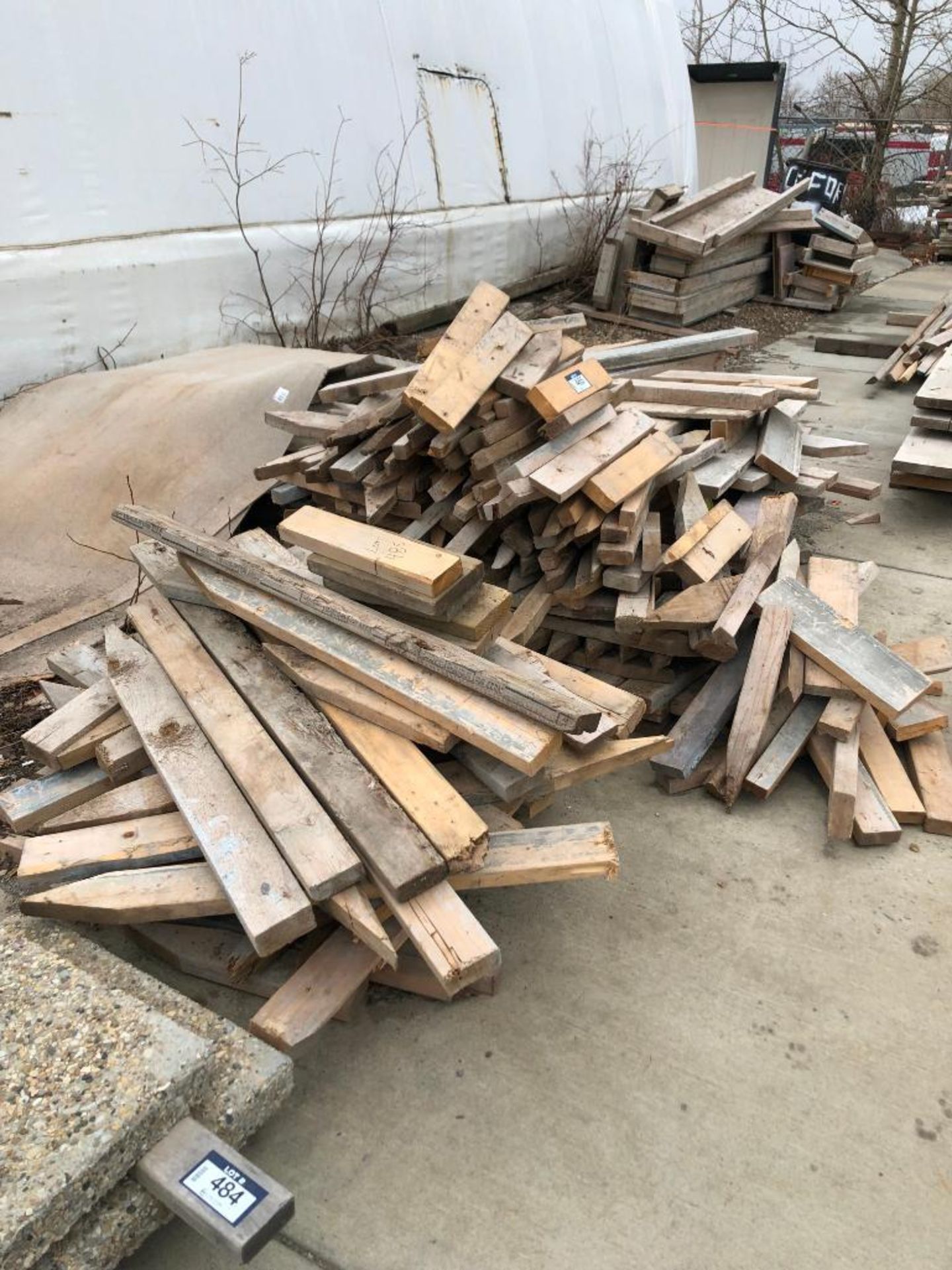 Lot of Asst. Wood Cut-Offs, Stakes, etc. - Image 2 of 3