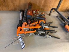 Lot of (6) Caulking Guns and (1) Epoxy Gun.