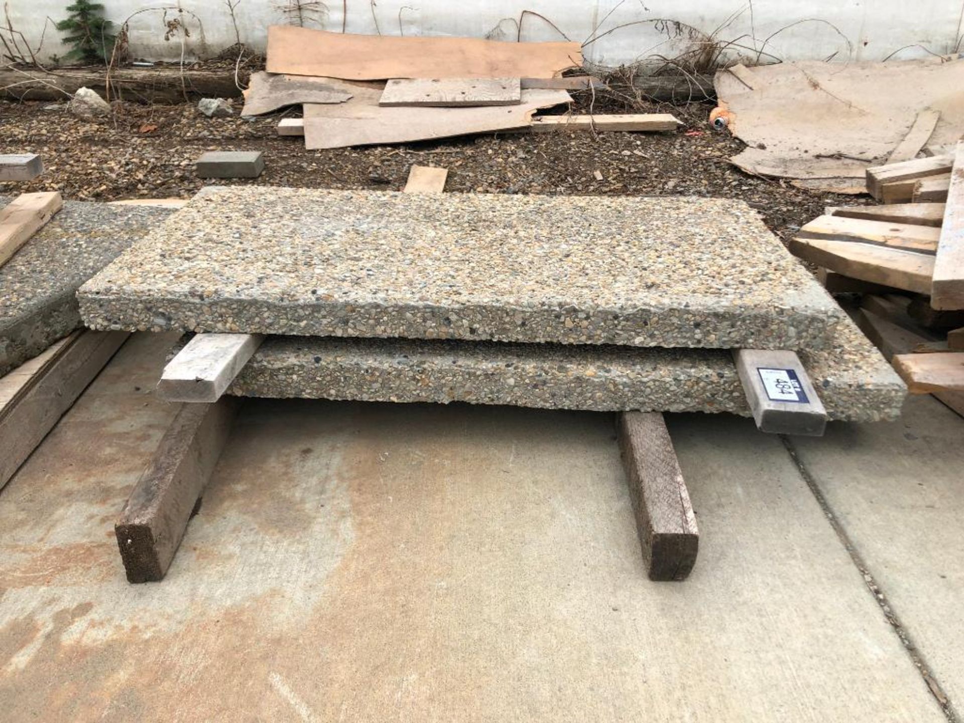 Lot of (2) 24" X 48" Concrete Pads - Image 2 of 2