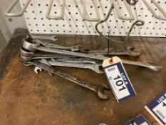Lot of Asst. SAE Combination Wrenches.