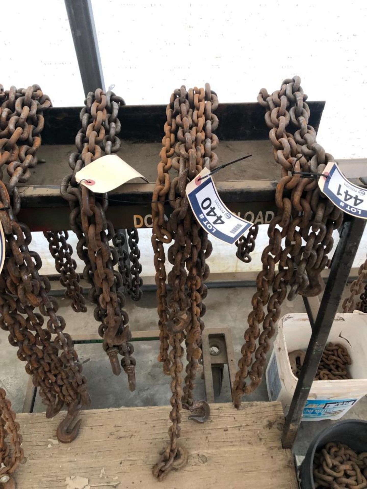 Lot of Asst. Chains. - Image 2 of 2