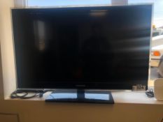 Samsung LN40D550K1F 40" Flatscreen Television.