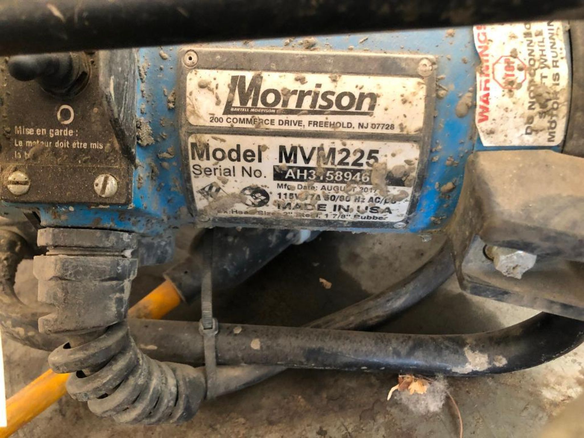 Lot of (2) Morrison MVM225 Concrete Vibrators w/ 1 Wand. - Image 2 of 3