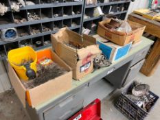 Lot of Asst. Fasteners including Nails, Washers, Tie Wire, etc.